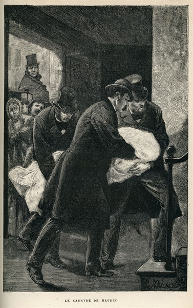 Illustration from 'Histoire d'un crime', by Victor Hugo
