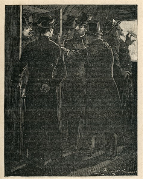 Illustration from 'Histoire d'un crime', by Victor Hugo