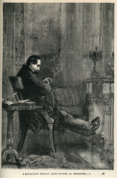 Illustration from 'Histoire d'un crime', by Victor Hugo