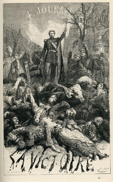 Illustration from 'Histoire d'un crime', by Victor Hugo