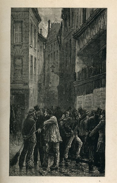 Illustration from 'Histoire d'un crime', by Victor Hugo