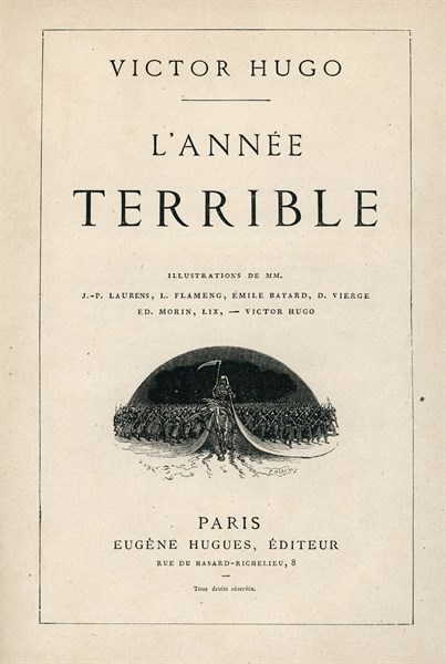 Illustration from 'L'Année terrible', by Victor Hugo