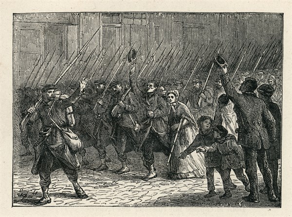 Illustration from 'L'Année terrible', by Victor Hugo