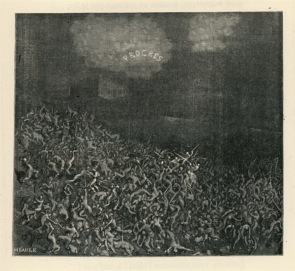 Illustration de "l'Année terrible", de Victor Hugo