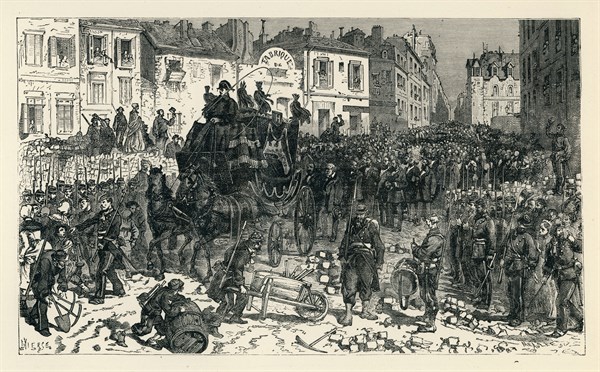 Illustration from 'L'Année terrible', by Victor Hugo
