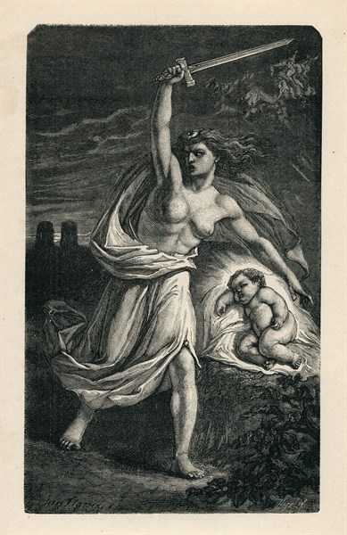 Illustration from 'L'Année terrible', by Victor Hugo