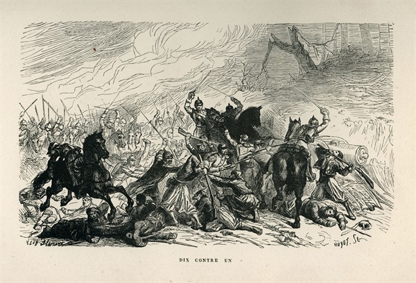 Illustration from 'L'Année terrible', by Victor Hugo