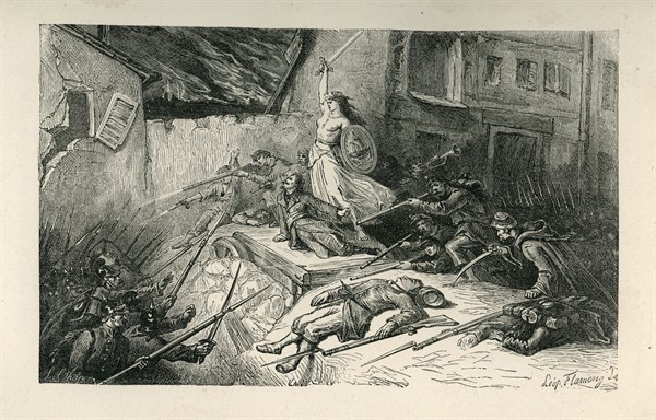 Illustration from 'L'Année terrible', by Victor Hugo