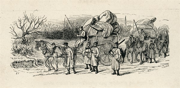 Illustration de "l'Année terrible", de Victor Hugo