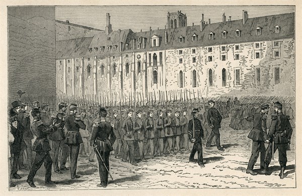 Illustration from 'L'Année terrible', by Victor Hugo