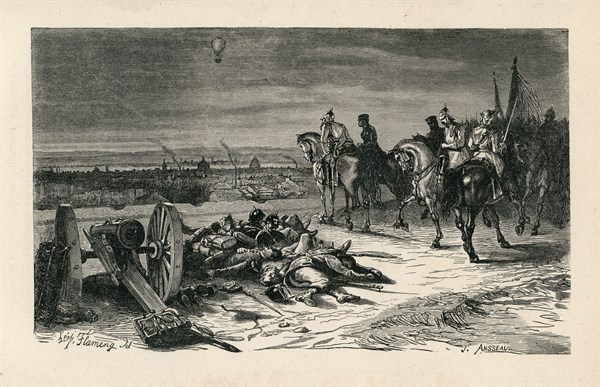 Illustration de "l'Année terrible", de Victor Hugo