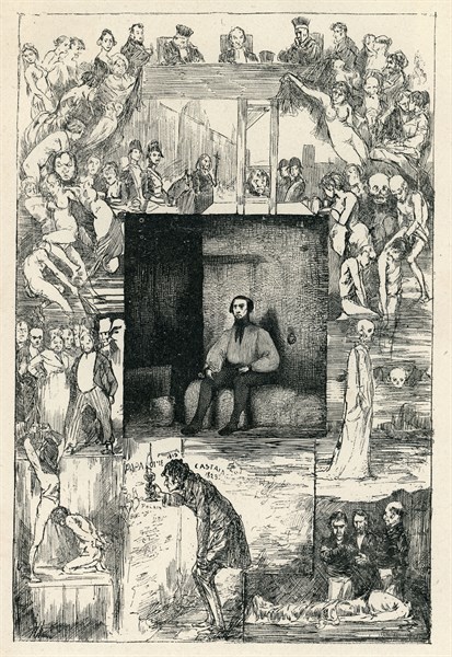 Illustration from 'Le Dernier Jour d'un condamné', by Victor Hugo