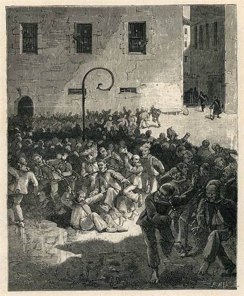 Illustration from 'Le Dernier Jour d'un condamné', by Victor Hugo