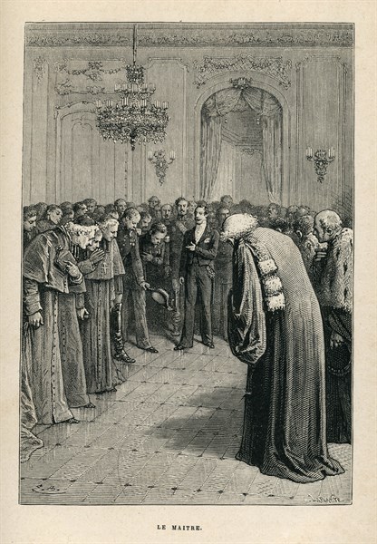 Illustration from 'Napoléon le Petit', by Victor Hugo