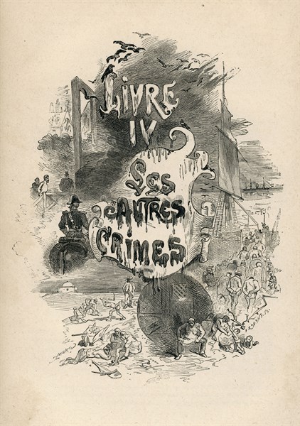 Illustration de "Napoléon le Petit", de Victor Hugo