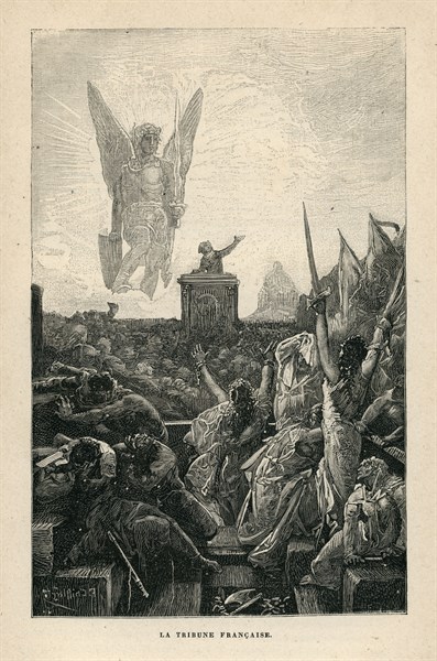 Illustration from 'Napoléon le Petit', by Victor Hugo