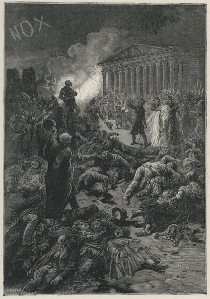Illustration of "Les Châtiments", by Victor Hugo