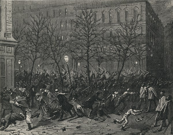 Illustration of "Les Châtiments", by Victor Hugo