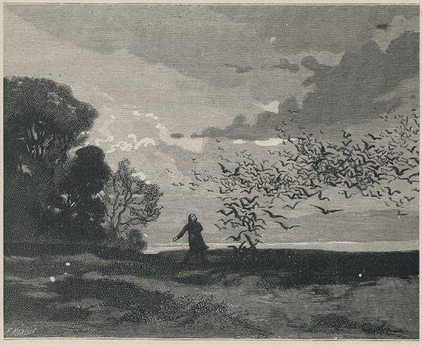 Illustration of "Les Châtiments", by Victor Hugo