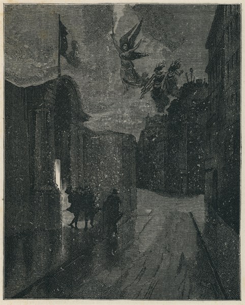 Illustration of "Les Châtiments", by Victor Hugo