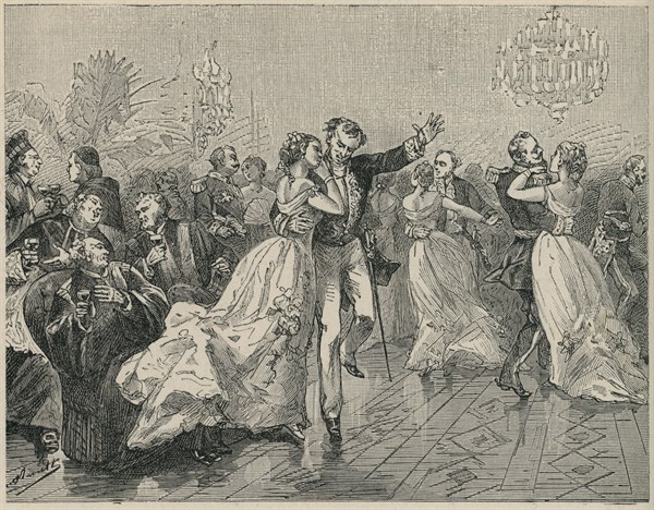 Illustration of "Les Châtiments", by Victor Hugo