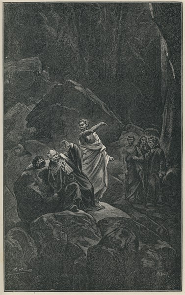 Illustration of "Les Châtiments", by Victor Hugo