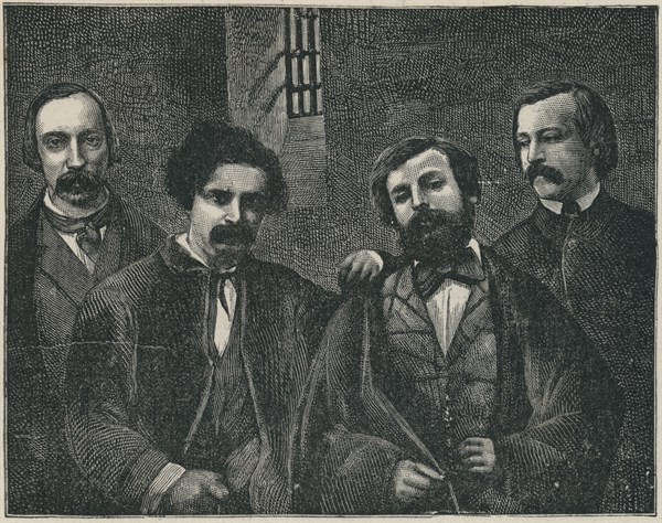 Illustration of "Les Châtiments", by Victor Hugo