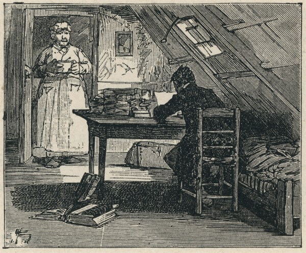 Illustration of "Les Châtiments", by Victor Hugo