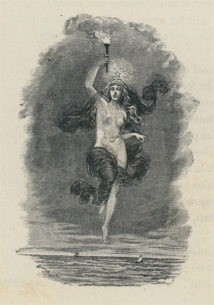 Illustration of "Les Châtiments", by Victor Hugo
