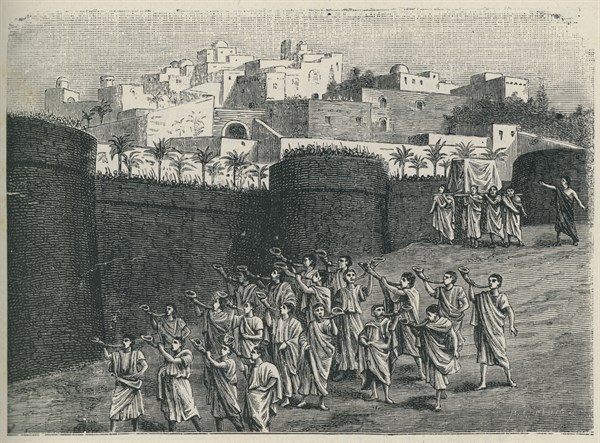 Illustration of "Les Châtiments", by Victor Hugo