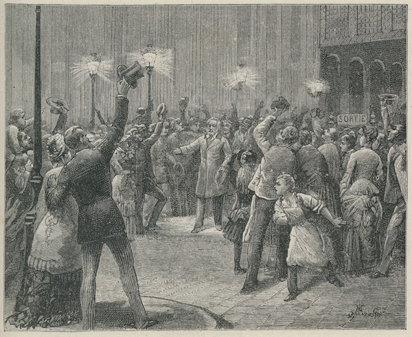 Illustration of "Les Châtiments", by Victor Hugo