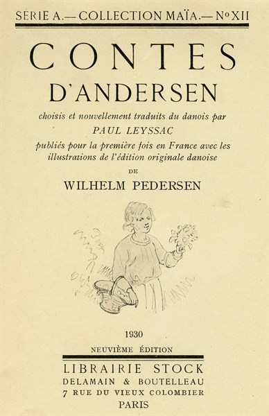 "Contes" de Hans Christian d'Andersen