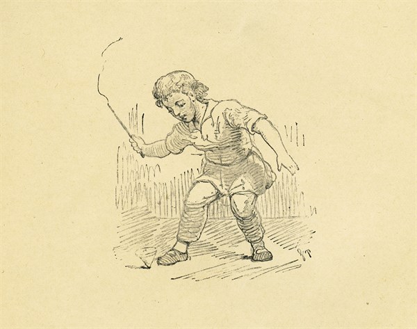 'The Top and the Ball', a fairy tale by Andersen