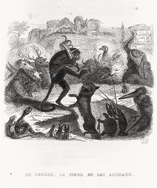 The Fox, Monkey, and other Animals