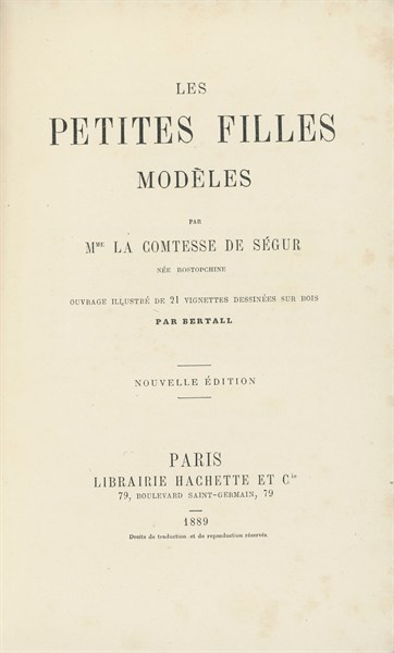 Good Little Girls, by Countess of Ségur