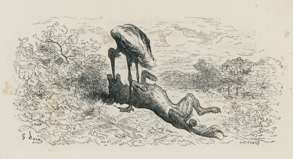 Le Loup et la Cigogne