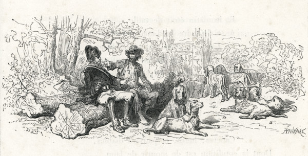 Fable "Le Loup et le Chien"