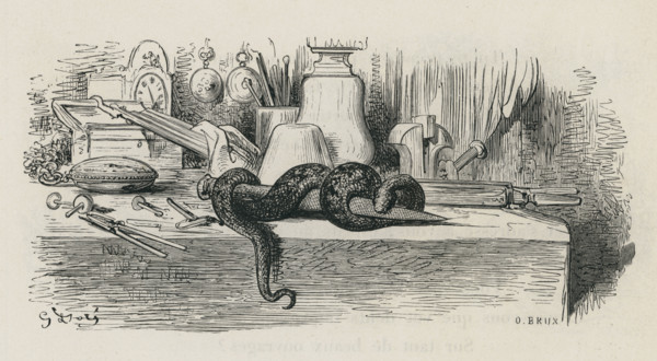 Fable "Le Serpent et la lime"