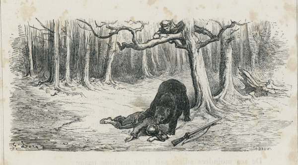 Fable "L'Ours et les deux compagnons"