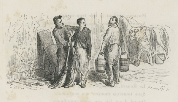 Fable "Le Mulet se vantant de sa généalogie"