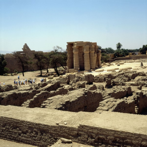 Ramesseum, Temple of Ramses II, second pylon