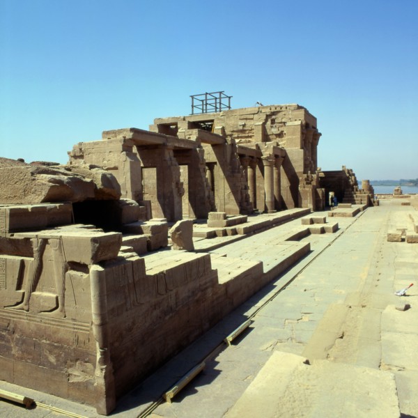 Kom Ombo, View of the north side of the temple