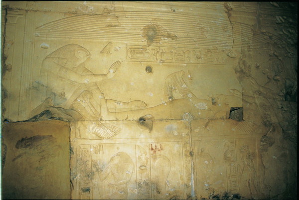 Abydos, Scène des mystères d'Osiris