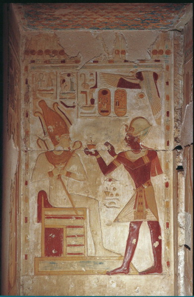 Abydos, Osiris et le Pharaon