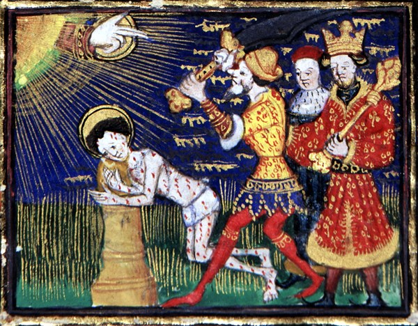 Manuscript of the Hours of Rohan-Montauban : The Flagellation of Christ