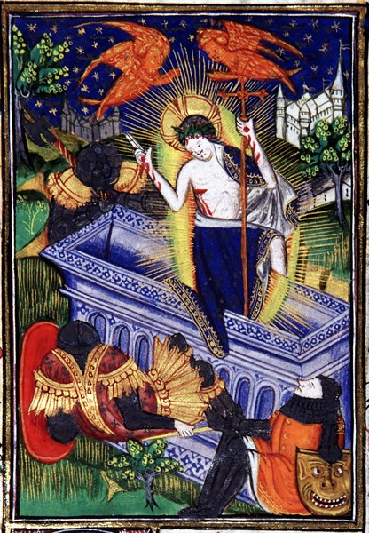Manuscript of the Hours of Rohan-Montauban : The Resurrection of Christ