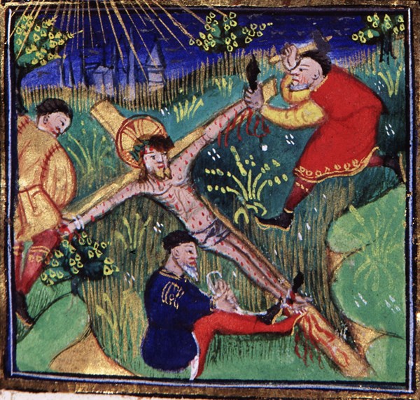 Manuscript of the Hours of Rohan-Montauban : The Crucifixion
