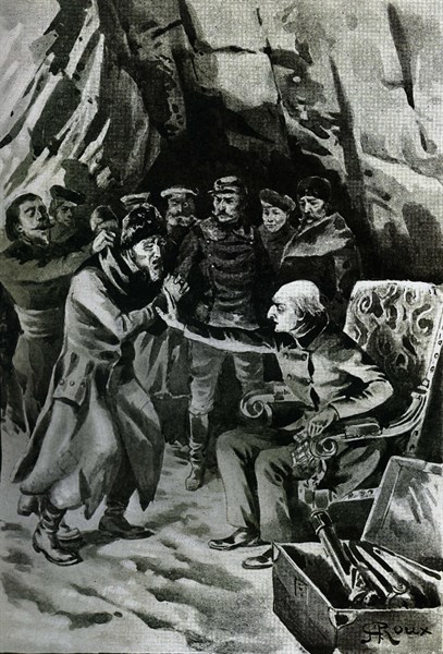 Jules Verne, "Hector Servadac", illustration