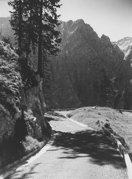 Eagle's Nest, Adolf Hitler's retreat at Berchtesgaden: access road.