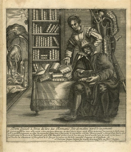 Les Aventures de Don Quichotte et Sancho Pansa. Illustration